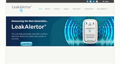 Desktop Screenshot of leakalertor.com