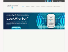 Tablet Screenshot of leakalertor.com